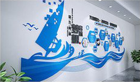  遂平海浪主题文化墙如何设计？