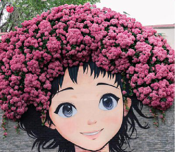  遂平墙体彩绘-网红墙打卡